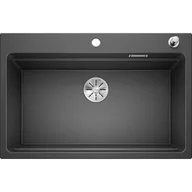Zlewozmywaki - Blanco ETAGON 8 Silgranit PuraDur Antracyt, korek auto., (525177) - miniaturka - grafika 1