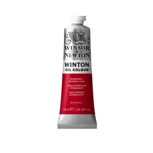Winsor&Newton Winton, farba olejna 37ml, kolor permanent crimson lake - Farby i media malarskie - miniaturka - grafika 1