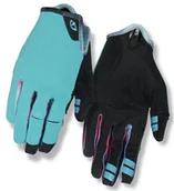 Rękawiczki rowerowe - Giro, Rękawiczki kolarskie damskie, La Dnd glacier tie-dye, niebieski, rozmiar XL - miniaturka - grafika 1