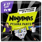 Pieluchy - Pampers Ninjamas Chłopiec Pieluchomajtki, 9 pary pieluchomajtek 8 lat - miniaturka - grafika 1
