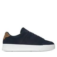 Sneakersy męskie - Sneakersy Tommy Hilfiger Th Court Summer Suede FM0FM05517 Granatowy - miniaturka - grafika 1