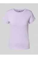 Koszulki i topy damskie - T-shirt o kroju regular fit z mieszanki bawełny i elastanu - Pepe Jeans - miniaturka - grafika 1