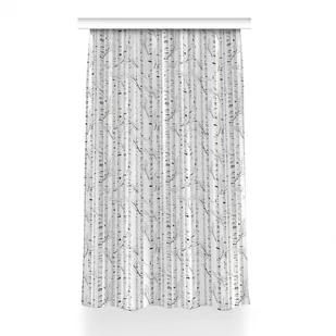 Gotowa zasłona na kółka Brzozy do sypialni 150x230, Fabricsy - Zasłony - miniaturka - grafika 1