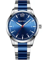 Zegarki męskie - ZEGAREK MĘSKI PERFECT M115-09 (zp376b) + BOX - miniaturka - grafika 1