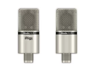 IK Multimedia IK iRig Mic Studio XLR + Statyw + Pop filtr + kabel 3m - Akcesoria do nagłośnienia - miniaturka - grafika 1