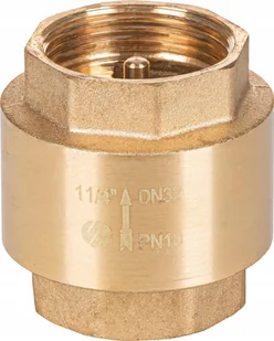 Zawór zwrotny STOP z zamknięciem metalowym GW/GW 1 1/4GW x 1 1/2GW - Zawory i kraniki - miniaturka - grafika 1