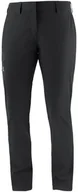 Spodnie sportowe damskie - Salomon Spodnie Wayfarer W Black C14902 - miniaturka - grafika 1