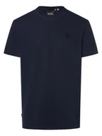 Koszulki męskie - Superdry Koszulka męska Mężczyźni Bawełna niebieski jednolity, S - miniaturka - grafika 1