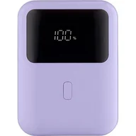Powerbanki - QUALO QPB10-LD-20-09 10000 mAh 20W Liliowy - miniaturka - grafika 1