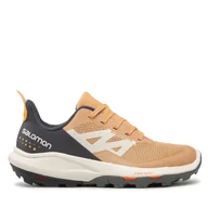Buty trekkingowe damskie - Trekkingi Salomon Outpulse W 416887 20 V0 Brązowy - miniaturka - grafika 1
