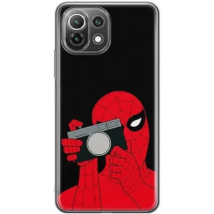 ERT GROUP etui na telefon Xiaomi 11 LITE 4G / 11 LITE 5G, case oryginalny i oficjalnie licencjonowany przez Marvel, wzór Spider Man 026, optymalnie dopasowane, plecki z TPU - Etui i futerały do telefonów - miniaturka - grafika 1