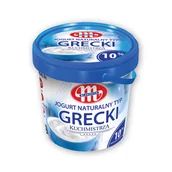 Kefiry, jogurty, maślanki - Mlekovita Horeca Line Jogurt Kuchmistrza naturalny typ grecki 10% 1 kg - miniaturka - grafika 1