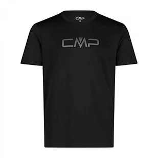 CMP T-shirt męski, Nero, 46 - Koszulki męskie - miniaturka - grafika 1