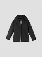 Kurtki i płaszcze dla chłopców - Reima Kurtka softshell Vantti 5100009A Czarny Regular Fit - miniaturka - grafika 1
