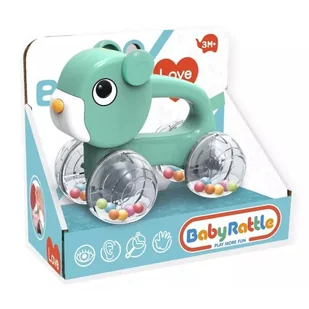 Przesuwany miś z grzechotającymi kulkami - różne rodzaje - Chodziki - miniaturka - grafika 1