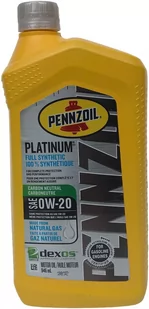 Olej silnikowy 0W20 Pennzoil API SP 68523969CA 68152004CB 68152004CA - Oleje przekładniowe - miniaturka - grafika 1
