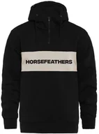 Bluzy męskie - bluza męska HORSEFEATHERS FULTON SWEATSHIRT Black - miniaturka - grafika 1