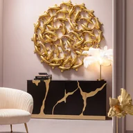 Lampy stojące - KARE Feather Palm lampa stołowa z piórami, biała - miniaturka - grafika 1
