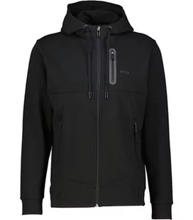 BOSS Bluza męska Sariq, czarny (Black1), S - Bluzy męskie - miniaturka - grafika 1