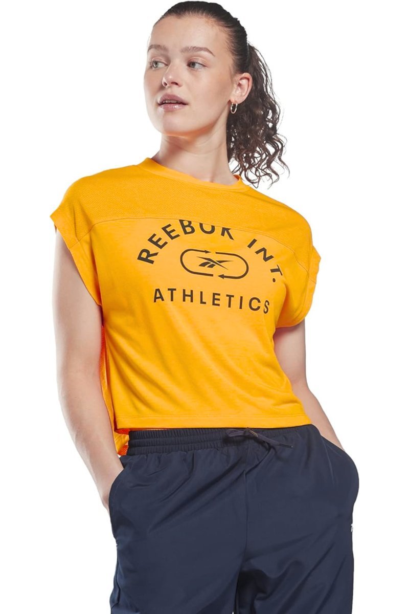 Koszulka damska Reebok WOR Supremium Logo sportowa-XL
