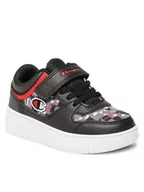 Buty dla chłopców - Champion Sneakersy Rebound Graphic S32687-CHA-KK001 Czarny - miniaturka - grafika 1