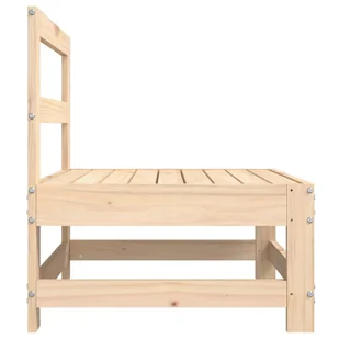 Ogrodowa sofa środkowa, lite drewno sosnowe Lumarko! - Sofy ogrodowe - miniaturka - grafika 5