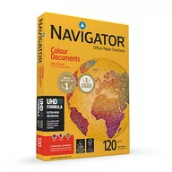 Papier do drukarek - Navigator Papier Colour Documents A3 120g do drukarki i ksero - ryza 500 ark. PAP.090 - miniaturka - grafika 1