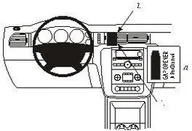 Uchwyty samochodowe do telefonów - ProClip do Chevrolet Silverado Seria 2500/3500 07-14 - miniaturka - grafika 1