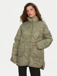 Deha Kurtka przejściowa D12578 Zielony Relaxed Fit - Kurtki damskie - miniaturka - grafika 1