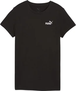 Koszulka damska Puma ESS Small No.1 Logo Tee czarna 682372 01 L - Koszulki i topy damskie - miniaturka - grafika 1