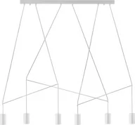 Lampy sufitowe - Nowodvorski LAMPA wisząca IMBRIA 9674 metalowa OPRAWA zwis minimalistyczny LISTWA sufitowa biała - miniaturka - grafika 1