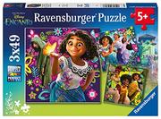 Puzzle - Ravensburger Kinderpuzzle 05657 - Lasst euch verzaubern! - 3x49 Teile Disney Encanto Puzzle für Kinder ab 5 Jahren - miniaturka - grafika 1