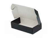 Opakowania i torebki na prezenty - Pudełko laminowane 200x100x50mm, czarne f427 - miniaturka - grafika 1