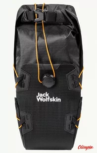 Sakwa rowerowa na widelec przedni Jack Wolfskin MOROBBIA FORK BAG flash black - Akcesoria turystyczne - miniaturka - grafika 1