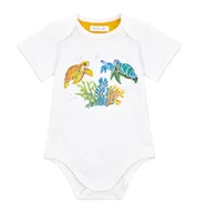 Body dla niemowląt - Body z krótkim rękawem, żółwie - 62 - miniaturka - grafika 1