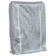 Wózki magazynowe - vidaXL Stojak na drewno opałowe z drutem stalowym, 100x25x150 cm, stal - miniaturka - grafika 1