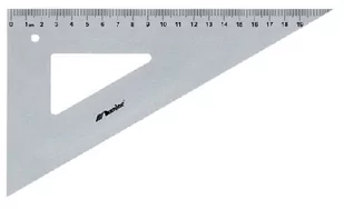 Leniar Trojkąt metalowy 60/50 10018 LENIAR tr 0120333 - Przybory szkolne - miniaturka - grafika 1