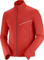 Kurtki i kamizelki sportowe damskie - Salomon Kurtka Salomon RS Softshell Goji Berry C13715 - miniaturka - grafika 1