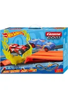 Sport i wypoczynek - Carrera Go!!! Hot Wheels 4,3m + skocznia - miniaturka - grafika 1