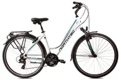 Rowery - Boudicca VB TR Biało-turkusowy 18" - miniaturka - grafika 1