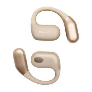 Panasonic RB-F10DE Bezprzewodowy Otwarty na ucho Połączenia/muzyka Bluetooth Beżowy - Słuchawki - miniaturka - grafika 1