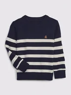 Bluzy i sweterki niemowlęce - GAP Sweter w kolorze granatowym - miniaturka - grafika 1