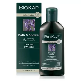 Bios Line S.P.A Biokap Bellezza Bio Bath & Shower Szampon i żel 2w1 200ml - Szampony do włosów - miniaturka - grafika 1