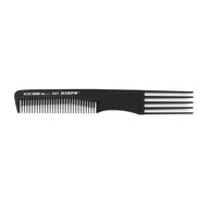 Szczotki i grzebienie do włosów - Kiepe (507) Grzebień Active Carbon Comb 195x27 - miniaturka - grafika 1