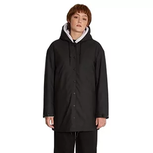 Volcom Damska kurtka Rain Dead, czarna, L, czarny, L - Kurtki damskie - miniaturka - grafika 1