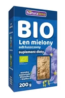 Zdrowa żywność - NaturAvena LEN MIELONY ODTŁUSZCZONY 200G BIO - miniaturka - grafika 1