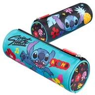Piórniki - St. Majewski Piórnik Szkolny Tuba Jednokomorowa Etui Na Przybory Szkolne Stitch Mint Aloha - miniaturka - grafika 1