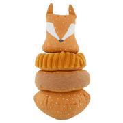 Zabawki interaktywne dla dzieci - Trixie Baby Trixie Baby - Mr.fox Wobbly Stacking Animal 25x18,5cm - miniaturka - grafika 1