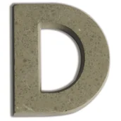 Decoupage - Aladine Litera D z betonu - miniaturka - grafika 1