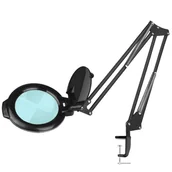Lampy kosmetyczne - ACTIVESHOP LAMPA LUPA LED MOONLIGHT 8012/5" BLACK DO BLATU - miniaturka - grafika 1